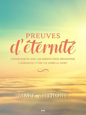 cover image of Preuves d'éternité